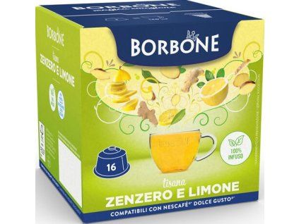 bourbon dolce gusto zenzero limone 16 pezzi miglior caffè Repubblica Ceca