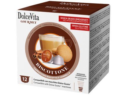 Biscottone Dolce Vita per Dolce Gusto 12 capsule