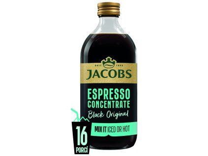 Concentrato di caffè espresso Jacobs Black Original 485 ml