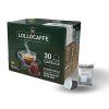 capsule caffè lollo caffe argento espresso per nespresso 30 pezzi