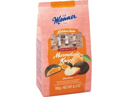 Manier peperkoek met fruitvulling 180g