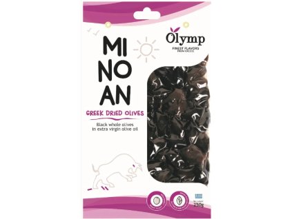 Olymp Minoan Griekse gedroogde olijven Zwarte beste koffie cz