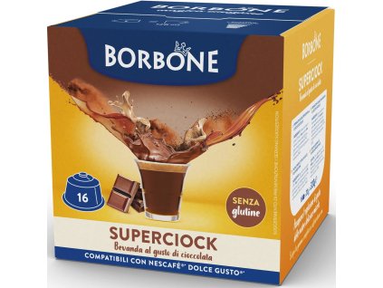 bourbon dolce gusto superciock 16 stuks beste koffie Tsjechië