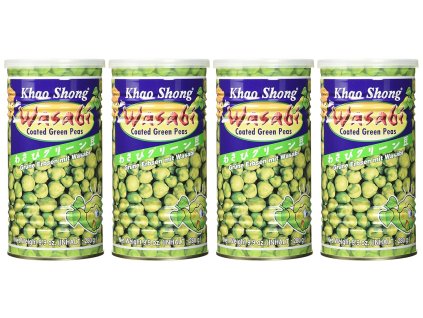 Khao Shong groene erwten in wasabi 280g 4st