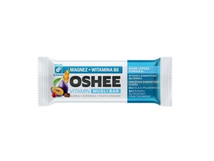 OSHEE Vitamine Mueslireep Pruim - Cranberry 40g