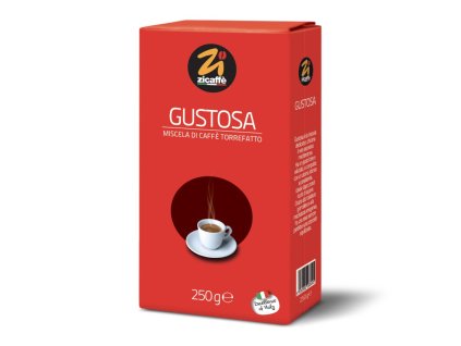 Zicaffè Gustosa gemalen koffie 250 g beste koffie Tsjechië