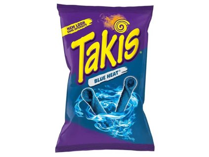 Takis Blue Heat Hot Chilli Pepper Tortilla Chips 100 g