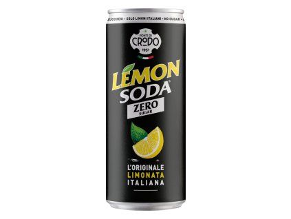 Crodo citroensoda Zero Italiaanse limonade 330 ml