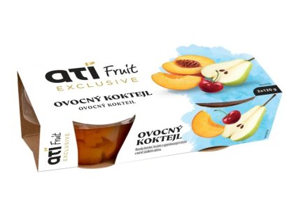 ATI Fruit Exclusieve fruitcocktail 2-pack 2x120g