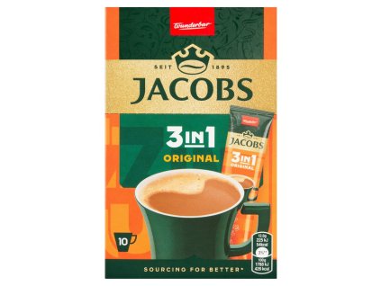 Jacobs Original 3in1 Instantkoffie 10 x 12,6 g