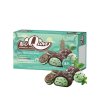 Qlove Japanse koekjes met chocolade-muntvulling, mini mochi 80 g