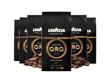 lavazza qualita oro mountain grown zrnkova kava 6 kg