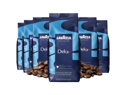 lavazza caffe dek bezkofeinova zrnkova kava 3 kg