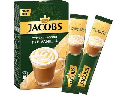 jacobs kappuccino vanilia 96g nejkafe cz