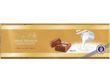 Nejkafe Mocafino Lindt Swiss Premium chocolate gold bar milk 300g