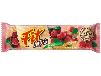 Fit Musli kanadská brusinka tyčinka 30g