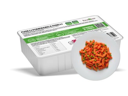 FoodNess Fusilli s rajčaty a hráškem 300 g