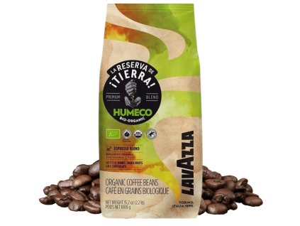 lavazza tierra bio organic humeco zrnkova kava 1 kg