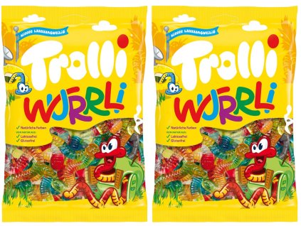 Trolli Wurrli Ovocné Žížalky 200g 2ks