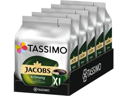 Tassimo Jacobs Krönung XL kapsle 16ks karton 5 balení
