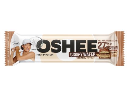 OSHEE Crispy bar křupavá proteinová tyčinka tiramisu 37 g