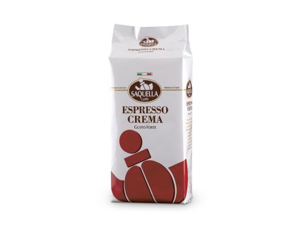 Saquella Espresso Crema zrnková káva 1 kg
