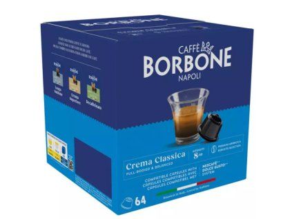 caffe borbone crema classica kapsle do dolce gusto 16 ks
