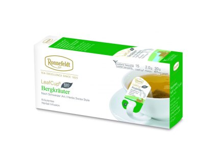 Ronnefeldt LeafCup Bergkrauter 15 porcí