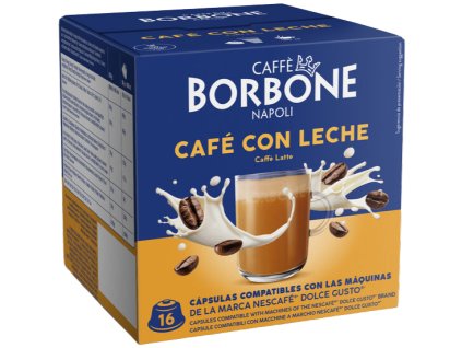 Caffé Borbone Cafe au Lait kapsle do Dolce Gusto 16ks