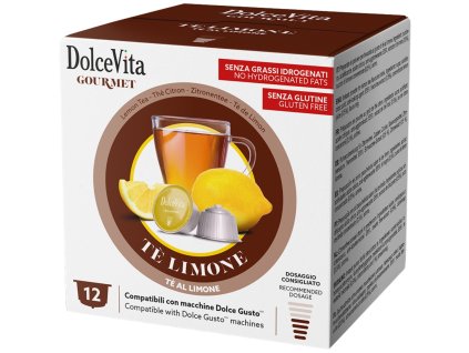 Dolce Vita Citronový čaj do Dolce Gusto 12 kapslí