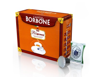 Kávové kapsle Caffe Borbone Decaffeinato bezkofeinová do Nespresso 100 ks