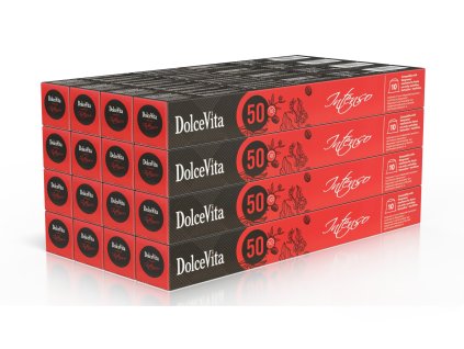 Kávové kapsle Italfoods Dolce Vita INTENSO do Nespresso 200 kusů