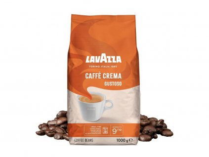 lavazza cafe crema gustoso zrnkova kava 1kg nejkafe cz