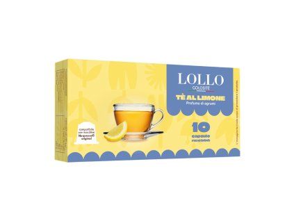 lollo caffe caj s citronem kapsle do nespresso 10 ks