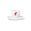 Cana Julius Meinl din portelan alb cu farfurie pentru Espresso 90ml