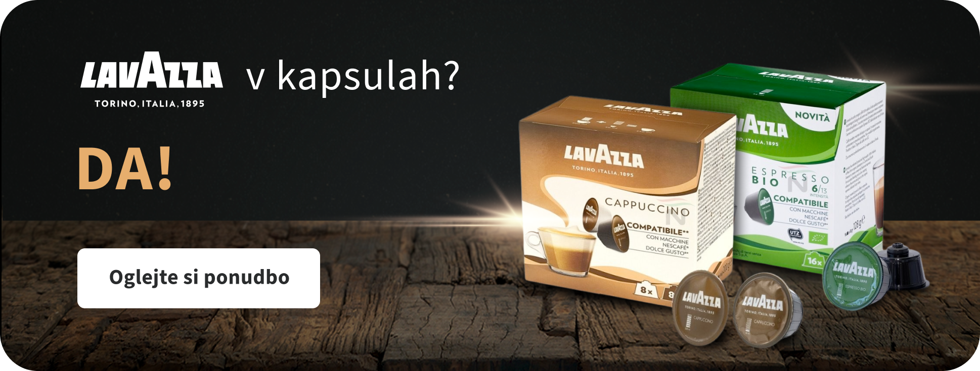 Lavazza v kapsulah?