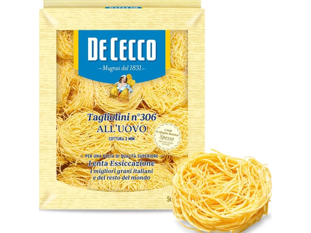 de cecco tagliolini n306 500g nejkafe cz