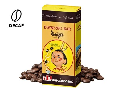 passalacqua deup decaf bezkofeinova zrnkova kava 500g nejkafe cz