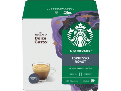 starbucks nescafe dolce gusto espresso roast espresso 12 kapsli