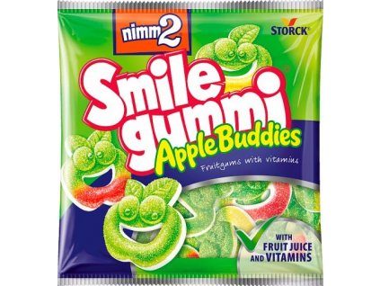 storck nimm2 smile apple buddies ovocne zelatinove bonbony 90g nejkafe cz