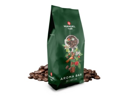 manuel caffe aroma bar zrnkova kava 1kg
