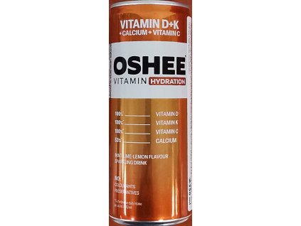 oshee hydration lemon mint 250ml nejkafe cz