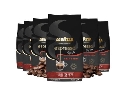 lavazza espresso barista gran crema zrnkova kava 6 kg
