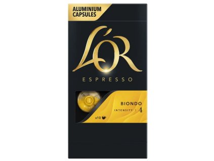 L'Or Biondo kapsle 10ks Nespresso Original kávovary Nejkafe-cz