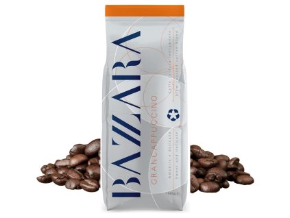 bazzara grancappuccino zrnkova kava 1kg