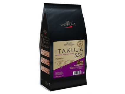 Valrhona Feves Tmavá Čokoláda Itakuja 55% 3kg