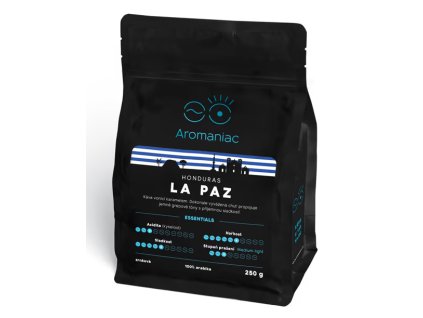 Aromaniac Čerstvě Pražená Káva Honduras La Paz mletá 250 g