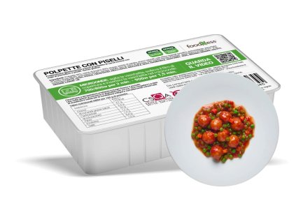 FoodNess Masové kuličky s hráškem 300 g