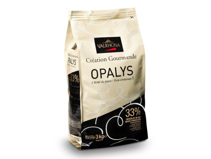 Valrhona Feves Bílá Čokoláda Opalys 33% 3kg