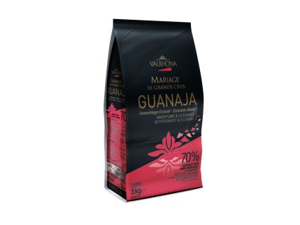 Valrhona Feves Tmavá Čokoláda Guanaja 70% 3kg